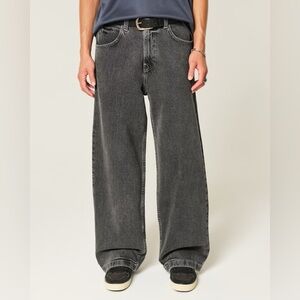 Y2K Tommy Hilfiger Men's Black Jeans